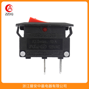 K1 series black opaque red lightless overload swit